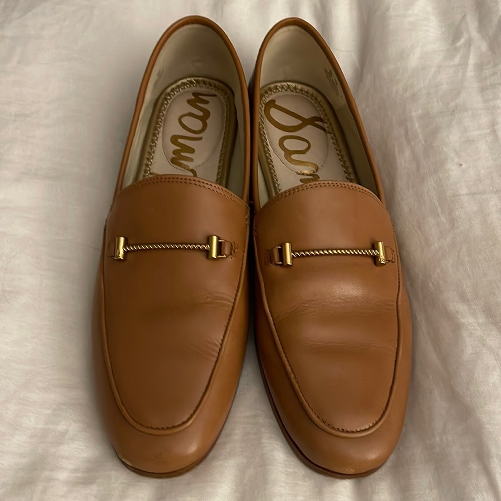 Sam Edelman Lior Loafer in saddle color